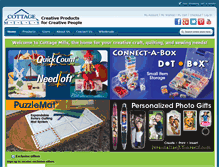 Tablet Screenshot of cottagemills.com